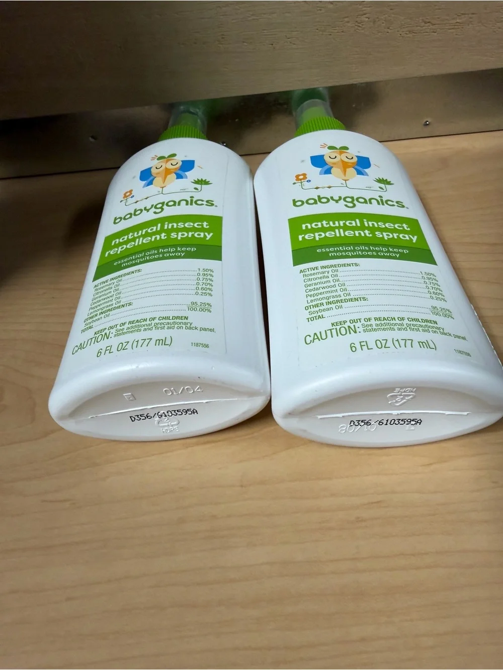 Babyganics Insect Spray, 2 pack